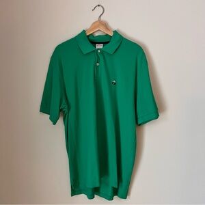 Brooks Brothers Vibrant Green Polo Shirt Men’s Size Large